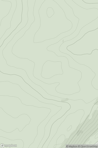 Thumbnail image for Craigmore Hill [The Glenkens to Annandale] showing contour plot for surrounding peak